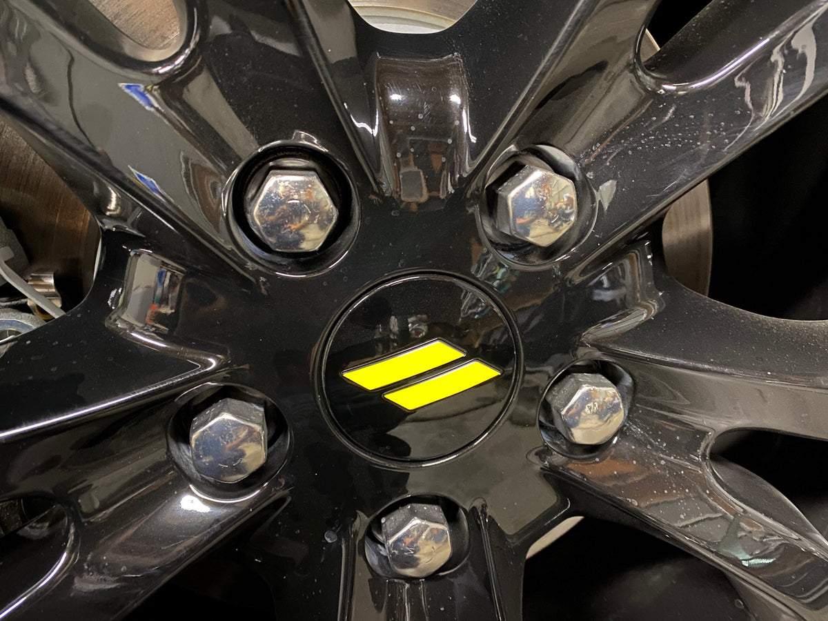 Dodge Stripes Center Cap Overlay Decals