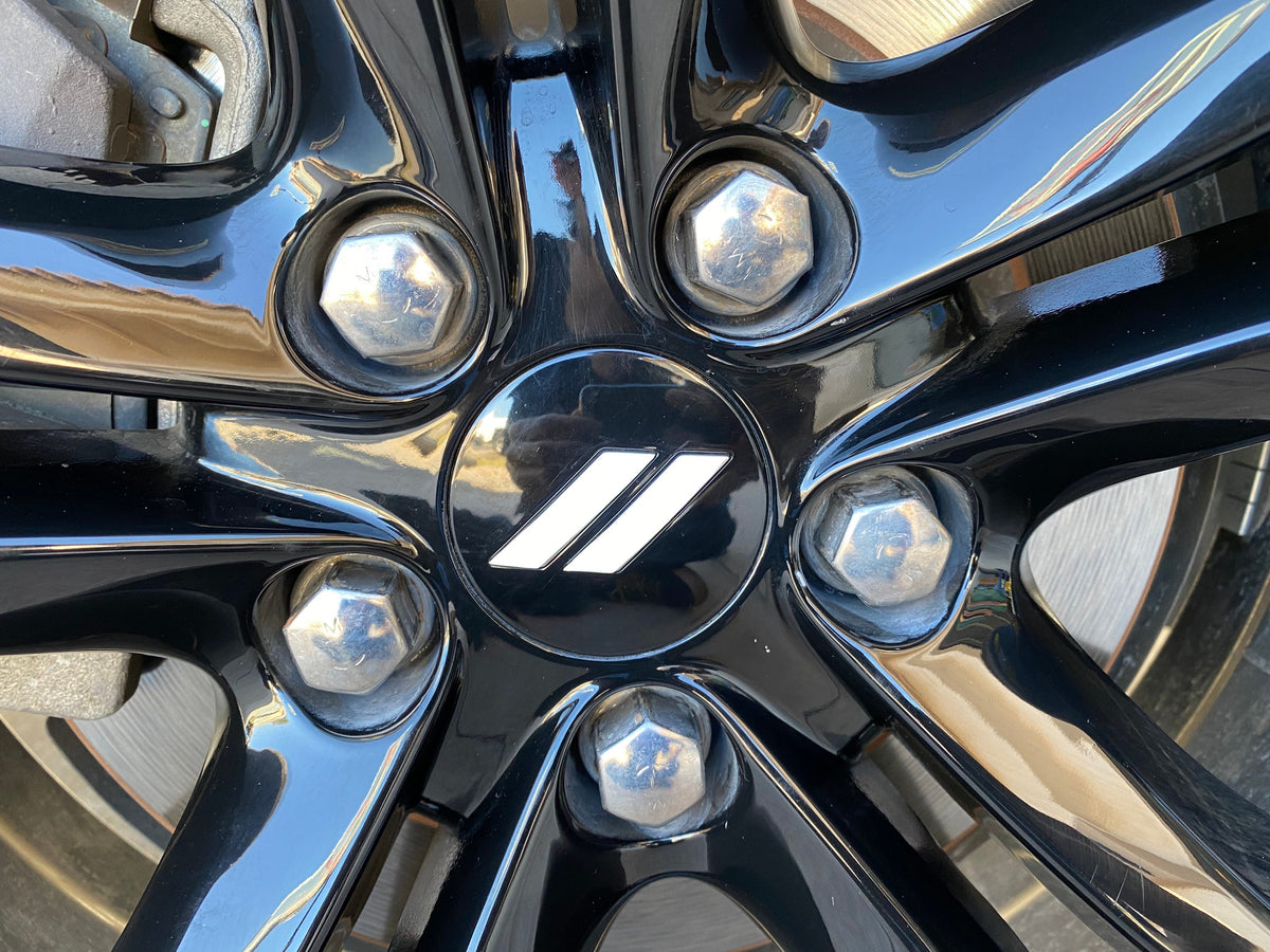 Dodge Stripes Center Cap Overlay Decals