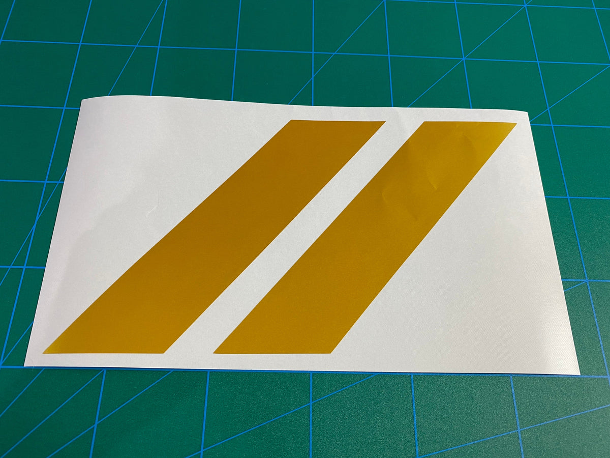 Dodge Charger Bumper Stripes Decal