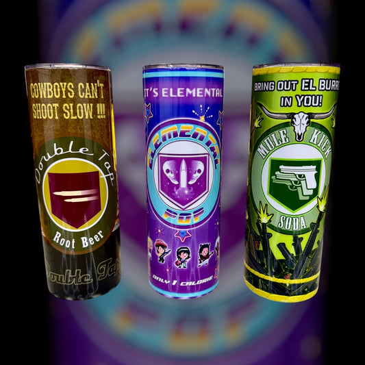 Zombies Perk- a - Cola Soda 20oz Stainless Steel Tumbler