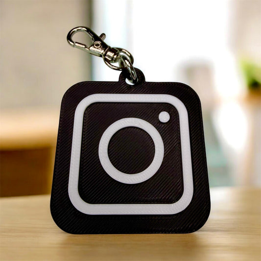 3D Printed Instagram NFC Keychain