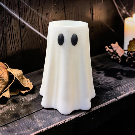 3D Printed Spooky Coozie Ghost Can Sleeve