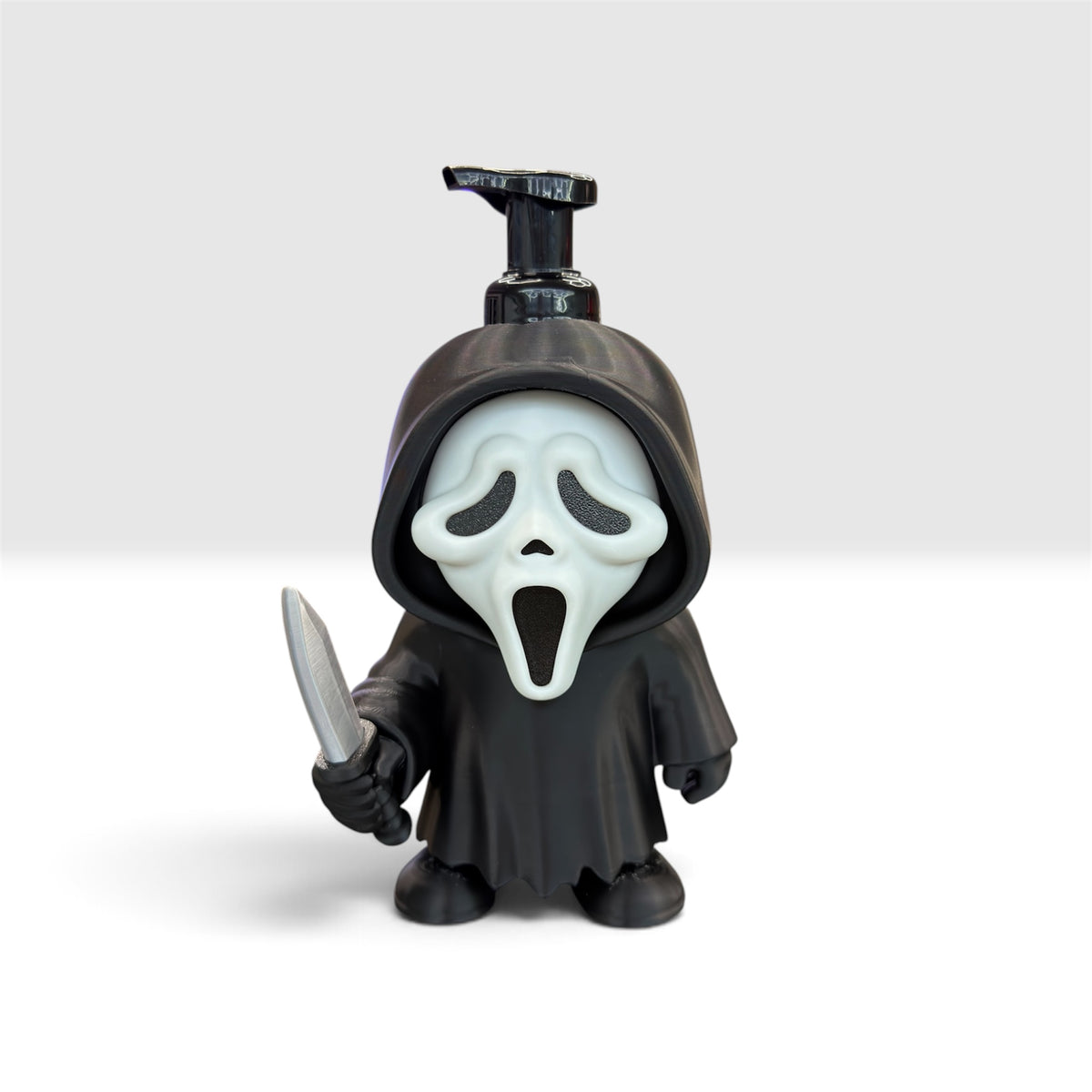 3D Printed Slasher Ghost Face Foaming Soap Holder