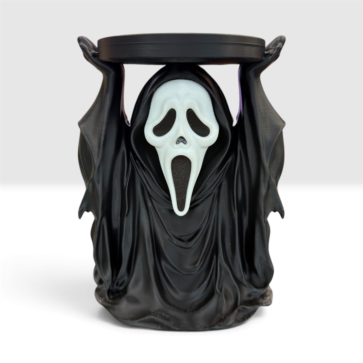 3D Printed Slasher Ghost Face Candle Holder