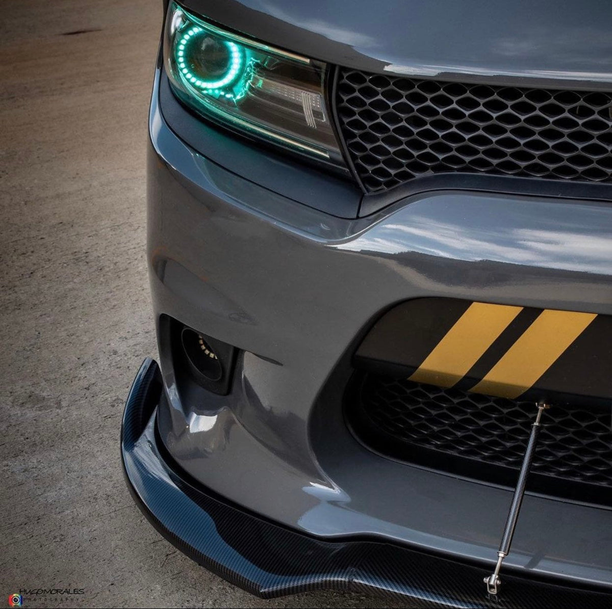 Dodge Charger Bumper Stripes Decal