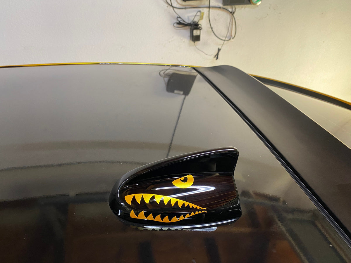 Dodge Charger Shark Teeth Antenna Decal