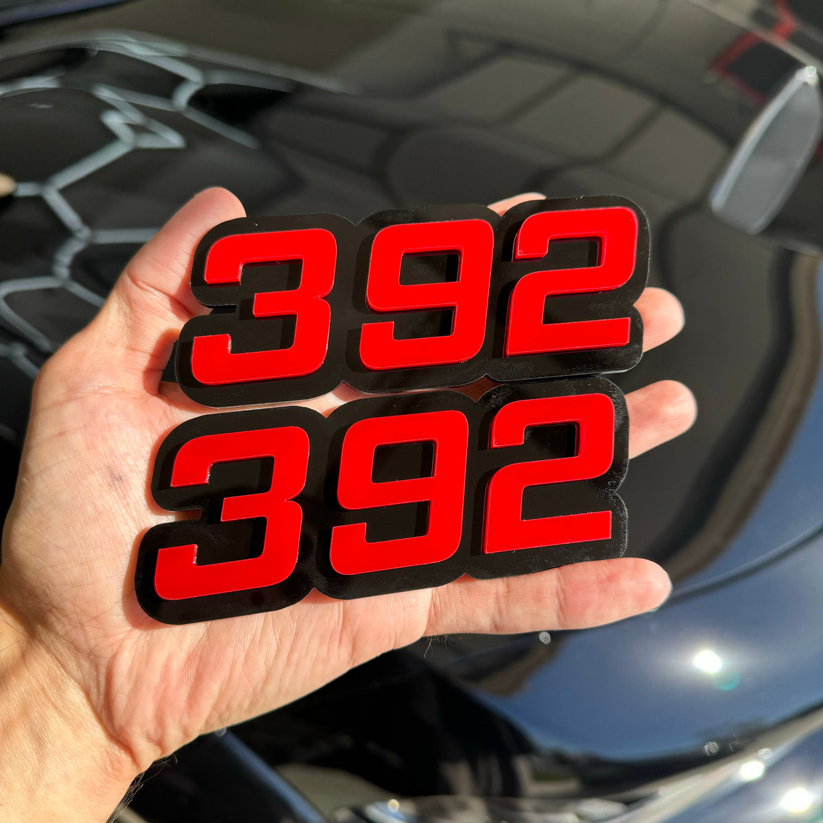 392 3D Fender Emblem Badges